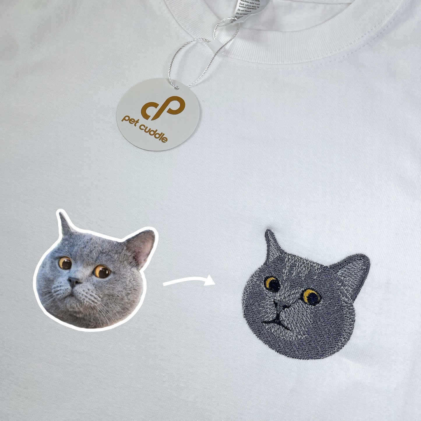 Personalised Shirts with Pet Embroidery